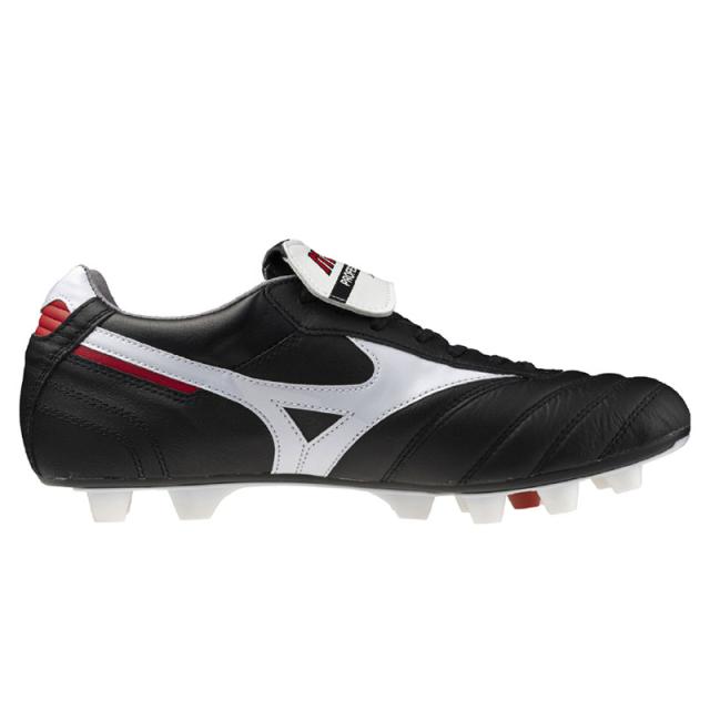 ミズノ モレリア 2 JAPAN 折りベロ ブラック サッカースパイク 土 人工