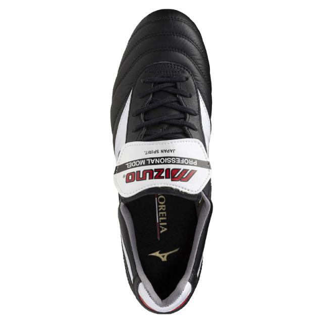ミズノ モレリア 2 JAPAN 折りベロ ブラック サッカースパイク 土 人工芝 天然芝 (mizuno2025Q3) P1GA250001 ミズノ モレリア 2 JAPAN 折りベロ ブラック サッカースパイク 土 人工芝 天然芝 (mizuno2025Q3) P1GA250001