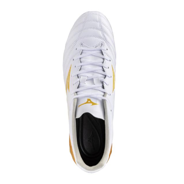 ミズノ モナルシーダ NEO 3 PRO ホワイト ゴールド サッカースパイク 土 人工芝 天然芝 mizuno2026Q1 P1GA262250_2