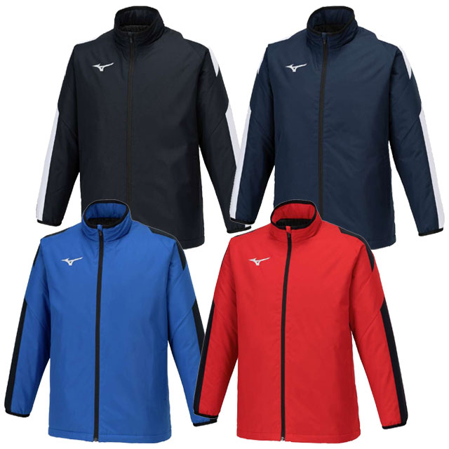 ミズノ サッカー フットサル ジュニア 中綿ウォーマーシャツ フルジップ ジャケット 撥水 mizuno2024FW P2MEB692の通販は 8,976円