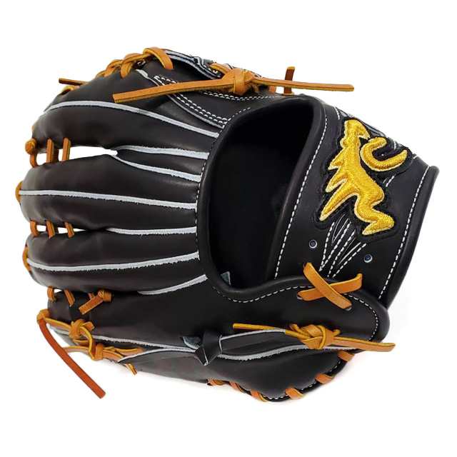 【GLOVE STUDIO RYU／リュウ】 硬式グラブ キップレザー グローブ 【硬式外野手用】 野球 高校野球ルール対応 一般 大人  RYU-701-BLKWHT｜au PAY マーケット