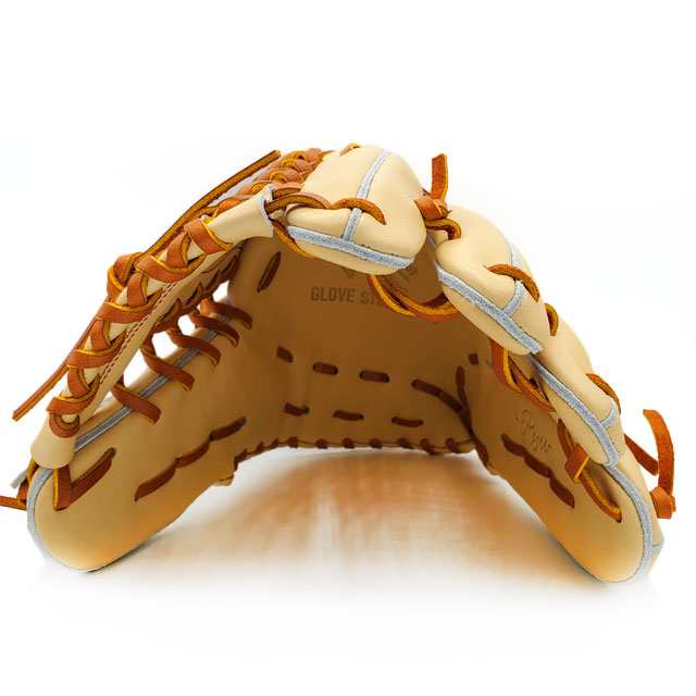 【GLOVE STUDIO RYU／リュウ】 硬式グラブ キップレザー グローブ 【硬式外野手用】 野球 高校野球ルール対応 一般 大人  RYU-701-CAMRD｜au PAY マーケット