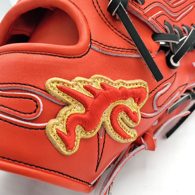新品未使用⚾RYU硬式プレミアムモデル☆ピンクゴールドラベル☆最高峰キップレザー リュウ GLOVE STUDIO RYU 硬式投手用グラブ KAN キップレザー W