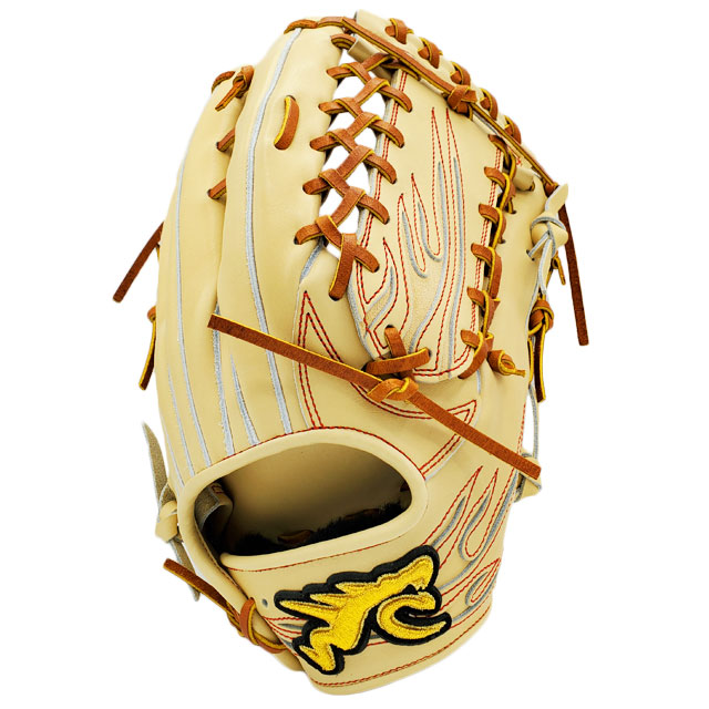 【GLOVE STUDIO RYU／リュウ】 硬式グラブ キップレザー グローブ 【硬式外野手用】 野球 高校野球ルール対応 一般 大人 RYU-701-CAMREDの通販は 45,045円
