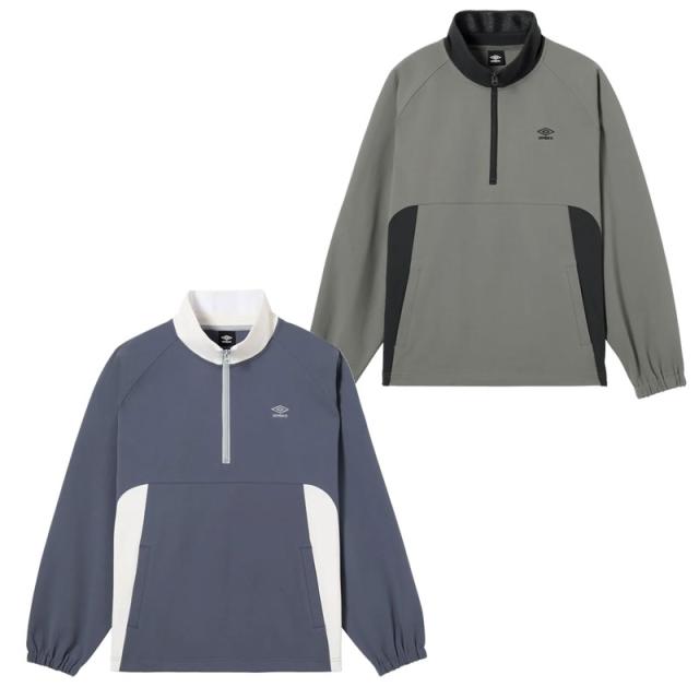 アンブロ AWAY DAYS ハーフジップトップ サッカー フットサル ウェア UF6SFL21M
