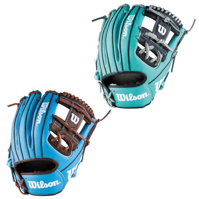 23AW スポーツ 【Wilson】軟式用グラブ Wannabe Hero DUAL 86型 内野手