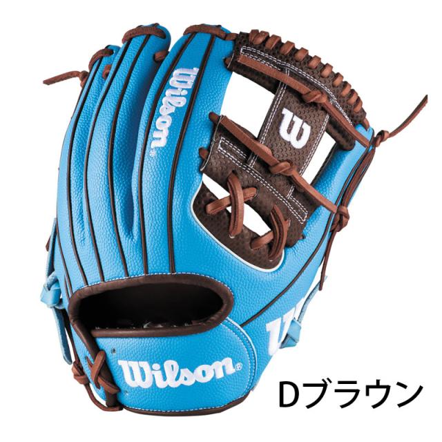 ☆袋プレ☆ ウイルソン 軟式グラブ Wilson THE WANNABE HERO DUAL 86型 25FW 野球 グローブ 一般 大人 【軟式内野手用／サイズ11.5】 WBW103768 WBW103770_1