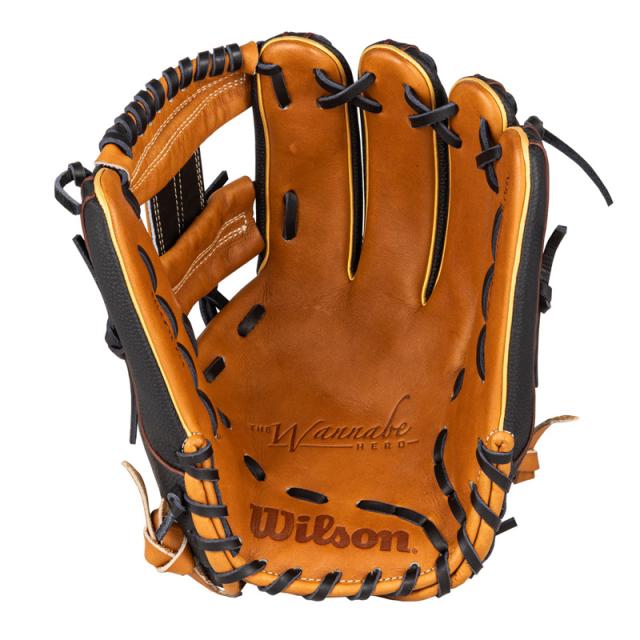 ウィルソン Wilson 軟式 グラブ Wannabe Hero Dual 87型 ワナビーヒーロー デュアル 野球 グローブ 一般 大人 軟式内野手用 サイズ11.75 WBW104394