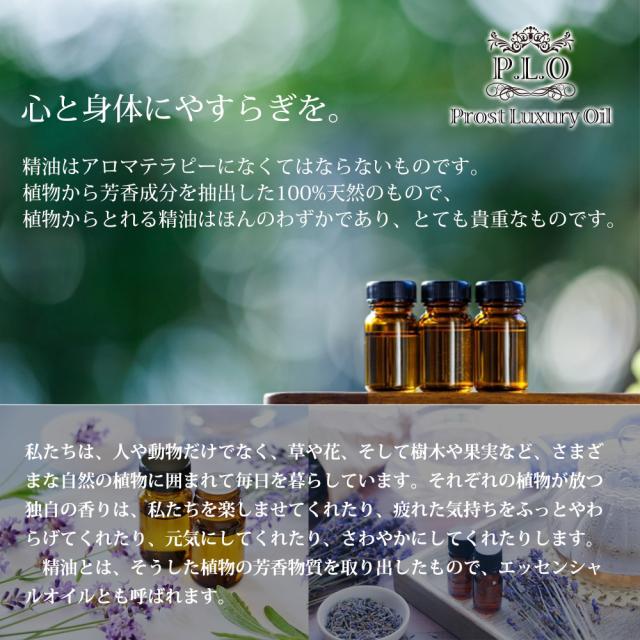 アロマオイル Prost Luxury Oil ピュア エッセンシャルオイル 集中力