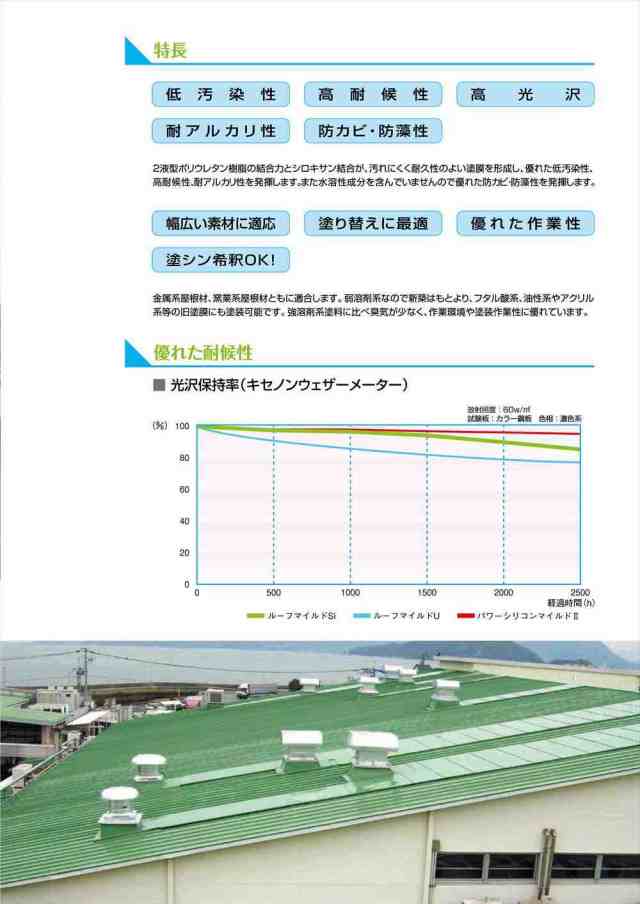 オンラインストア売 ルーフマイルドSI 塗装(屋根塗料) - その他