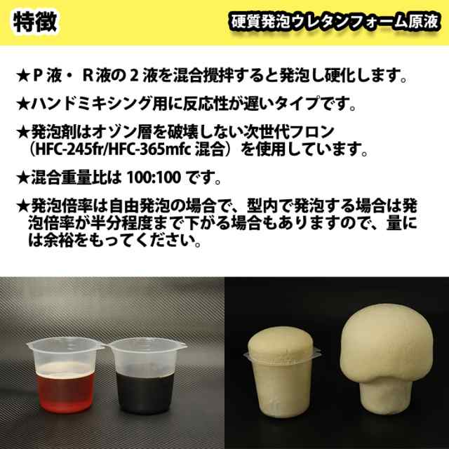 PROST 硬質発泡ウレタンフォーム原液 10倍 8kgセット の通販はau PAY