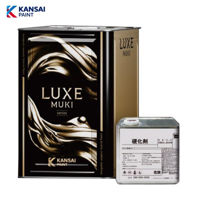 関西ペイント ラグゼMUKIルーフマイルド遮熱 KP標準色 つやあり 15kgセット【メーカー直送便/代引不可】外壁用 塗料