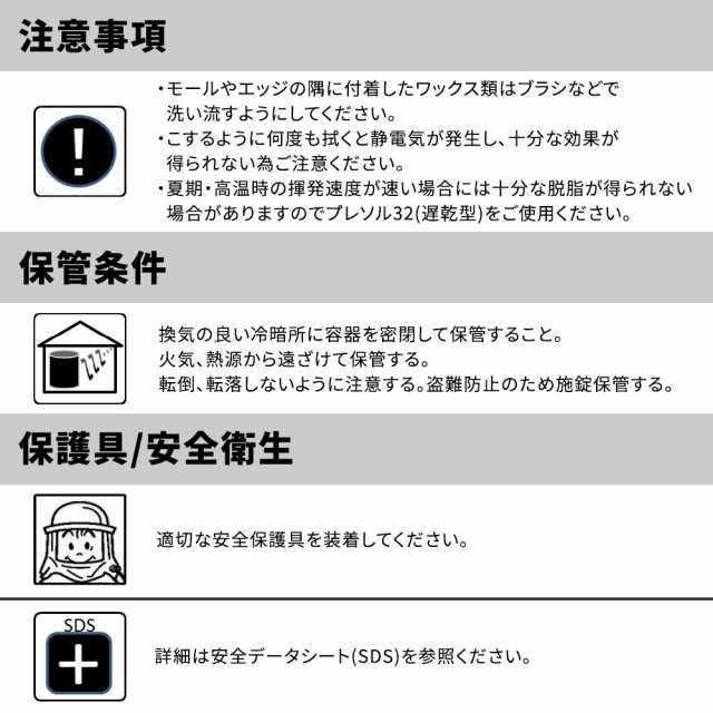 プレソル31 プレソル32 各3.5L/ロックペイント 脱脂 除電の通販はau PAY マーケット PROST株式会社 au PAY  マーケット－通販サイト