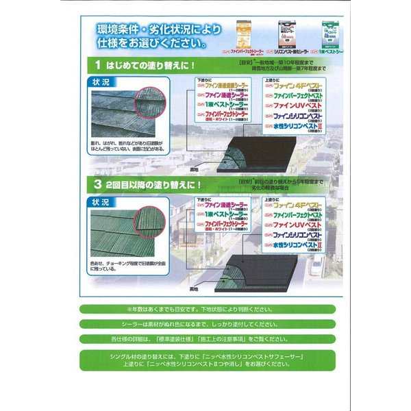 ファインパーフェクトベスト 15kgセット 標準色 【メーカー直送便/代引不可】日本ペイント 屋根用 塗料の通販はau PAY マーケット  PROST株式会社 au PAY マーケット－通販サイト