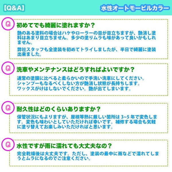 水性オートモービルカラー ライトカラー 全21色 2kg 艶消し 水性塗料 つや消し 車 の通販はau Pay マーケット Prost株式会社