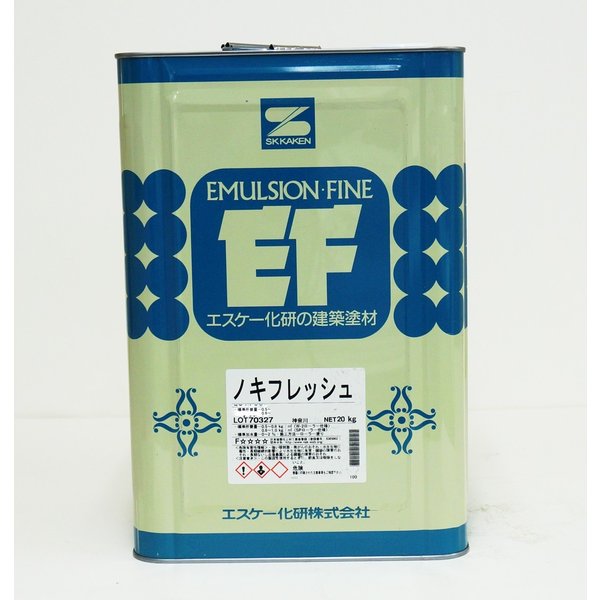 ノキフレッシュ 20kg 濃彩色 エスケー化研 軒天井専用仕上 塗料の通販 