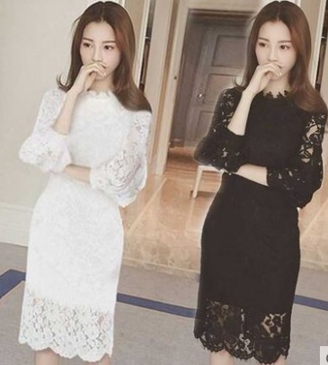 ドレス ワンピース 長袖 花柄 総レース ミニ丈 お呼ばれ フォーマル ディナー 結婚式 二次会 パーティー デート 女子会 フェミニン エレの通販はau Pay マーケット つらら商店