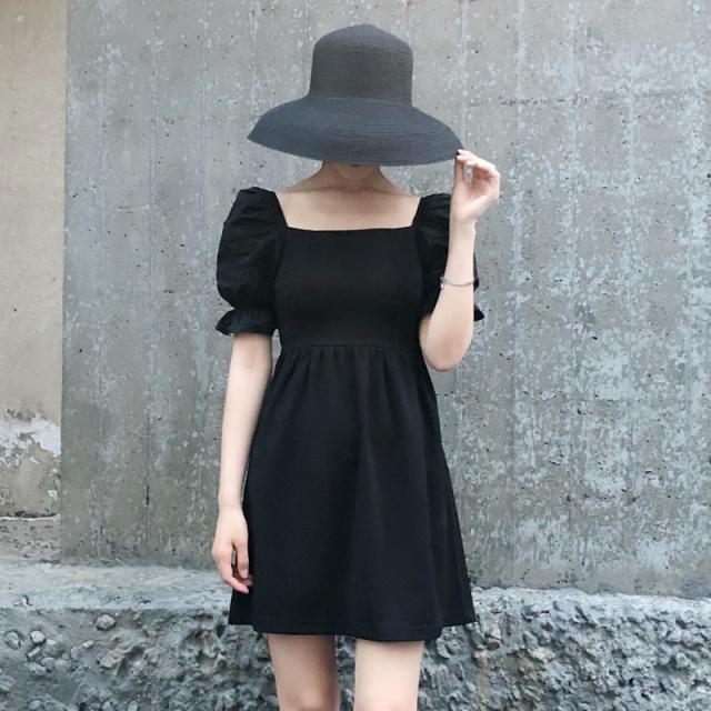 55 以上節約 送料無料 フレアワンピース レディース ワンピース ショートワンピース ショート丈 体型カバー パフスリーブ 薄手 半袖 ボリュームスリー 期間限定 半額以下 Www Centrodeladultomayor Com Uy