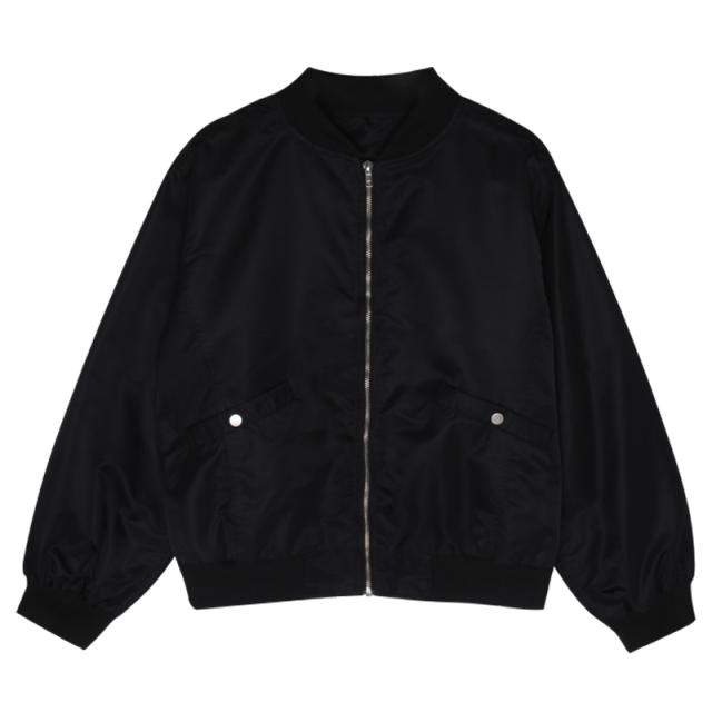 スタジャン スカジャン ブルゾン アウター ミディアム丈 防寒 あったか 大人可愛い ガーリー カジュアル 韓国ファッション トレンド レデの通販はau Pay マーケット つらら商店