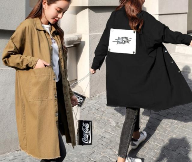 アウター デニムジャケット コート コットン 大きいサイズ あったか カジュアル 秋冬 ロング丈 黒 キャメル 10代 20代 30代 40代 お出かけ デート シンプル クール かっこいい トレンド 大人女子