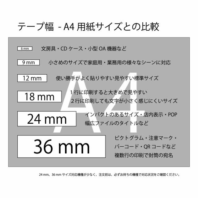 キングジム テプラ PROテープ ラベルライター用テープ  20個入り ST24K-20 透明 - 2