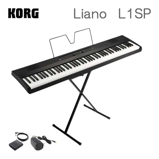 コルグ Liano L1SP 88鍵盤 電子ピアノ KORG 軽くてコンパクトなデジタルピアノ 専用スタンド付きの通販はau PAY マーケット  楽器のことならメリーネット au PAY マーケット－通販サイト