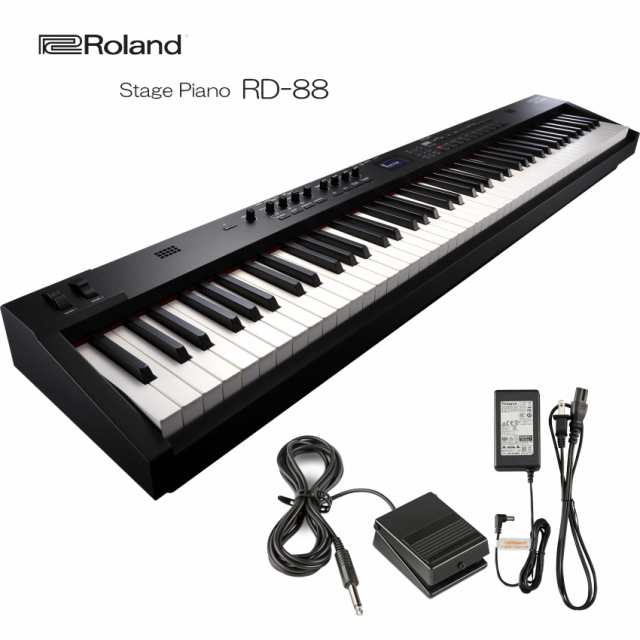 高性能 ローランド RD-88 モニタースピーカ付き ステージピアノ Roland