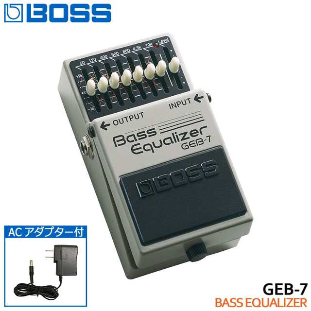 Acアダプター付きboss ベースイコライザー Geb 7 Bass Equalizer ボスコンパクトエフェクターの通販はau Pay マーケット 楽器のことならメリーネット