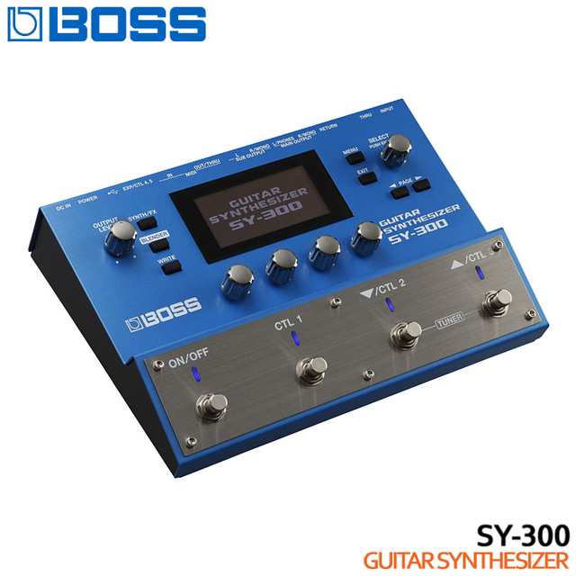 BOSS ギターシンセサイザー SY-300 ボスエフェクター 受注生産対応