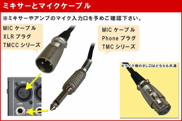 マイクケーブル 5m Xlrメス Xlrオス ミキサーやアンプへ キャノン 接続するためのケーブル Tech Tmcc 5の通販はau Pay マーケット 楽器のことならメリーネット