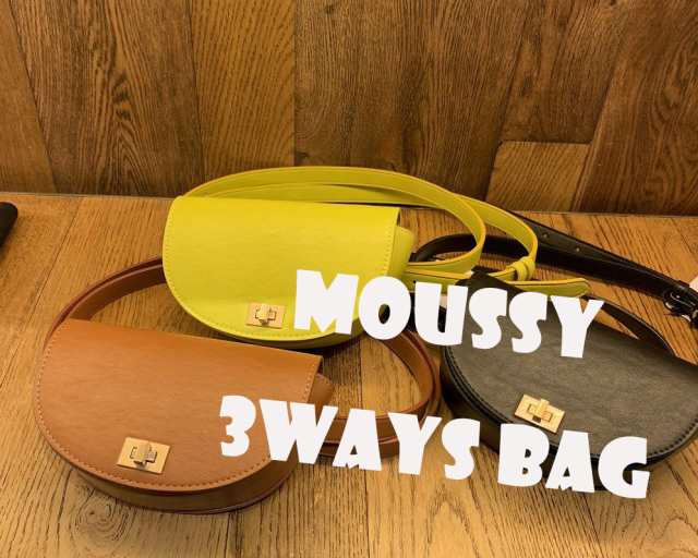 マウジー Moussy 新作 斜めかけバッグ ウェスト ショルダーバッグ レディース 3ways 旅行 通勤 通学の通販はau Pay マーケット A Style