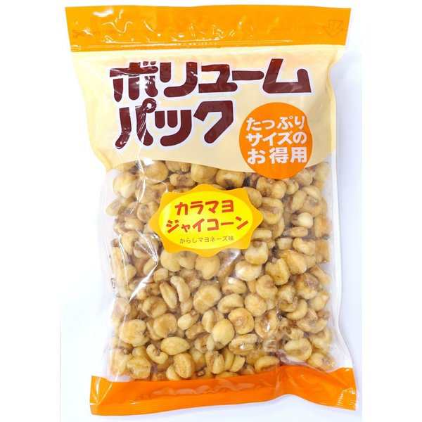 マヨネーズ味　辛子マヨネーズ味　濃厚　ペルー産　ジャイアントコーン　スナの通販はau　ジャイコン　マーケット　みの屋　500ｇ　からし味　じゃいあんとこーん　マーケット－通販サイト　辛マヨ　からまよ　au　PAY　神戸のおまめさん　PAY