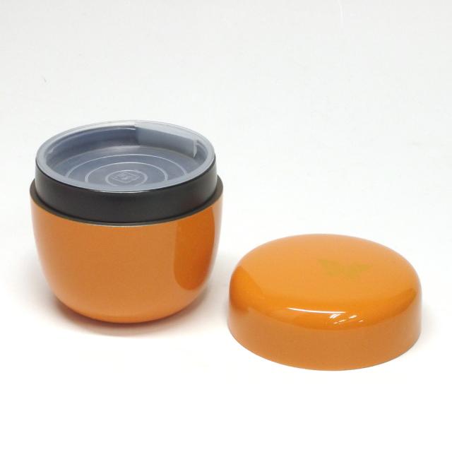 茶道具 棗 中棗 パステルカラー オレンジ 中蓋付 樹脂製 ワンポイントの通販はau Pay マーケット ティーフォーユー香月園