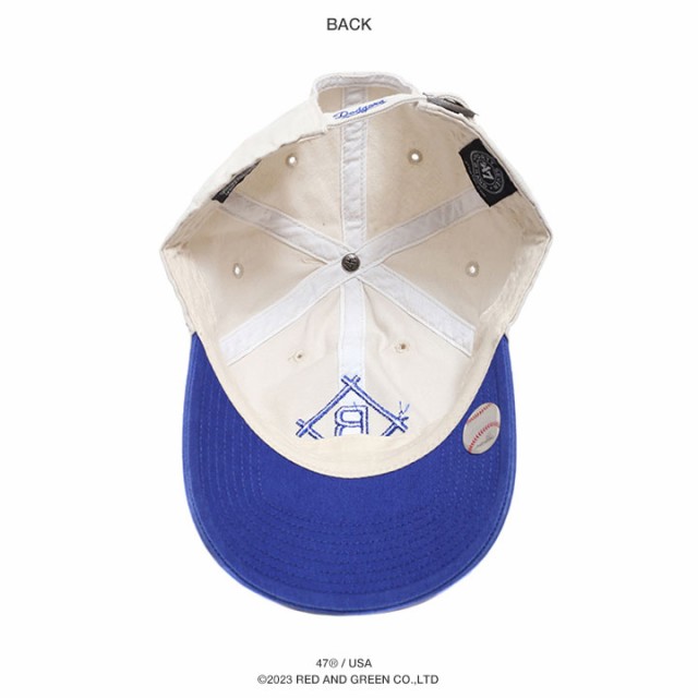 ドジャース 公式 LA キャップ 47 ローキャップ メンズ レディース 春夏秋冬用 MLB ブルックリンドジャース 復刻 B 47brand  フォーティセブン 帽子 cap ぼうし 浅め ベージュ b系 ヒップホップ ファッション ストリート系 ブランド  BCPTN-RGWTT12GWSRB-NTY12の通販はau PAY ...