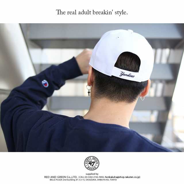 47 キャップ 47brand ニューヨーク ヤンキース 帽子 ロー