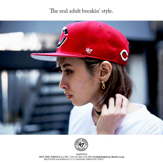 47 キャップ シンシナティ レッズ メンズ レディース 春夏秋冬用