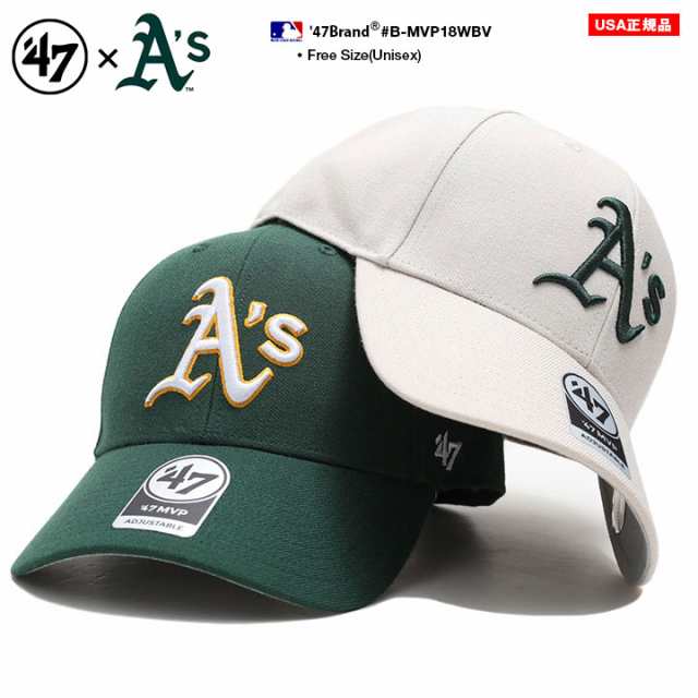 US企画 アスレチックス キャップ 帽子 MLB メジャー 野球 - キャップ