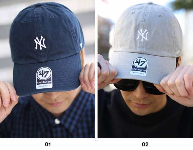 47 キャップ ニューヨークヤンキース メンズ レディース 全8色 MLB ヤンキース NY ロゴ 47brand フォーティセブン CLEAN UP  帽子 cap ロの通販はau PAY マーケット 本格派大人のB系 XL  零 ZERO au PAY マーケット－通販サイト