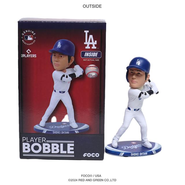 大谷翔平 FOCO BOBBLE HEAD シリアルNO付き 世界限定2024個