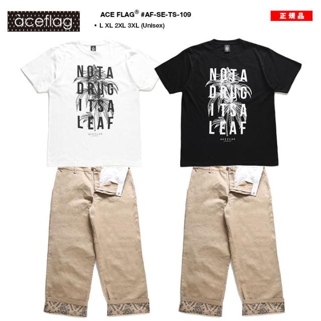 ACE FLAG 上下セット 半袖 Tシャツ チノパン ロングパンツ