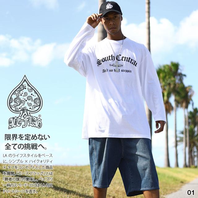 ACE FLAG 上下セット 半袖 ブランド Tシャツ ハーフパンツ メンズ 春夏