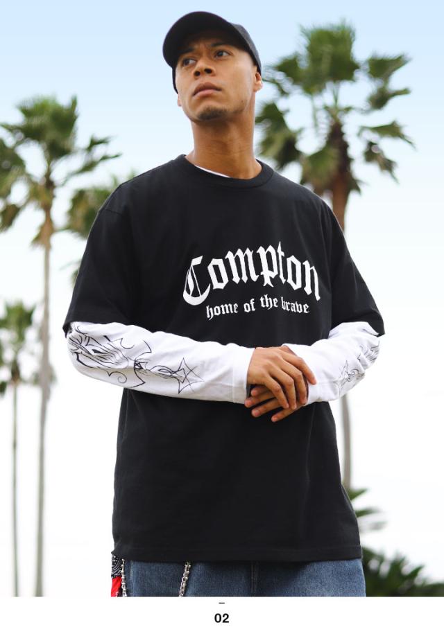 ACE FLAG セットアップ 重ね着 半袖 Tシャツ 長袖 ロンT ブランド