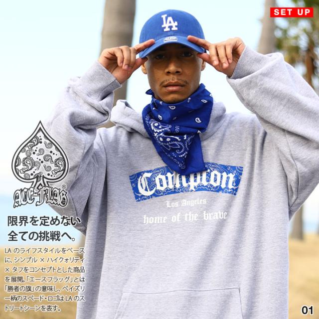 47 ブランド LA ドジャース キャップ コーデセット 着こなしセット ローキャップ 浅め 長袖 フォーティーセブン ACEFLAG エースフラッグ パーカー メンズ 春秋冬用 全2色 ペイズリー 大きいサイズ b系 ヒップホップ ファッション ストリート系 着こなし コーデ AF-SE-PA-084