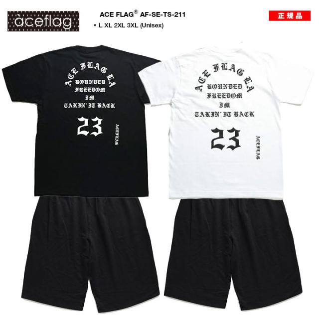 ACE FLAG 上下セット 半袖 ブランド Tシャツ ハーフパンツ メンズ 春夏用 黒 白 大きいサイズ エースフラッグ セットアップ ショートパンツ Pablo パブロ デザイン ビッグシルエット b系 ヒップホップ ファッション ストリート系 ハイ 2025 新作 AF-SE-TS-211