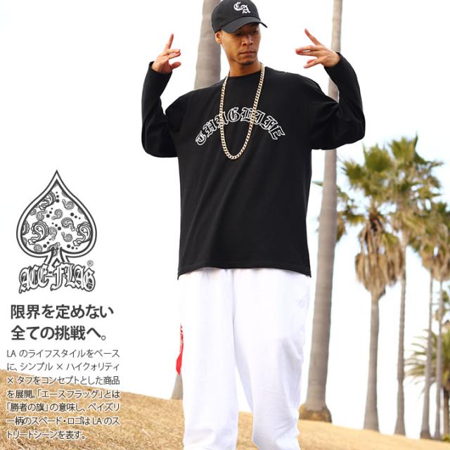 ACE FLAG 上下セット 長袖 ブランド メンズ 春秋冬用 全2色