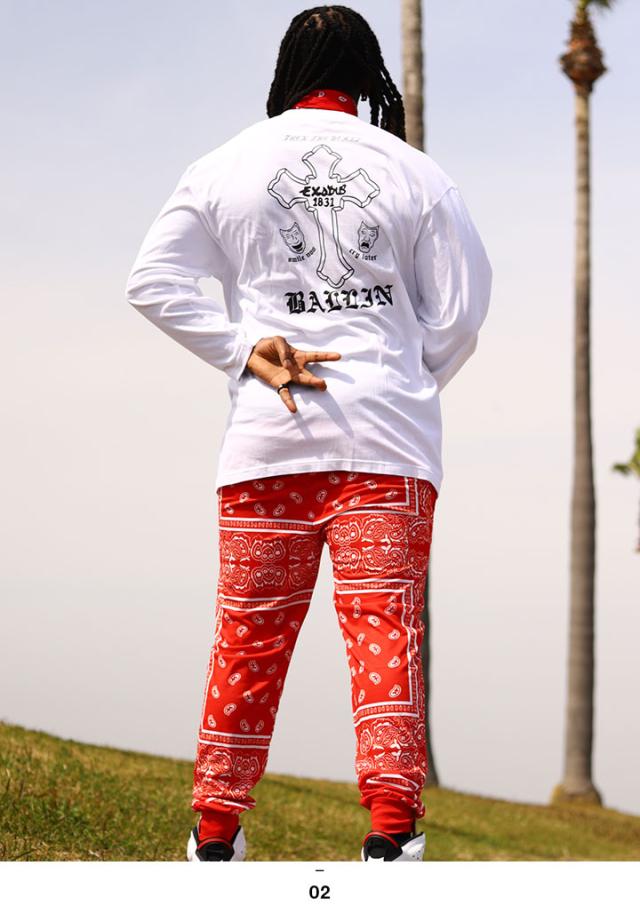 ACE FLAG 上下セット 長袖 ブランド Tシャツ ロンT ロングパンツ