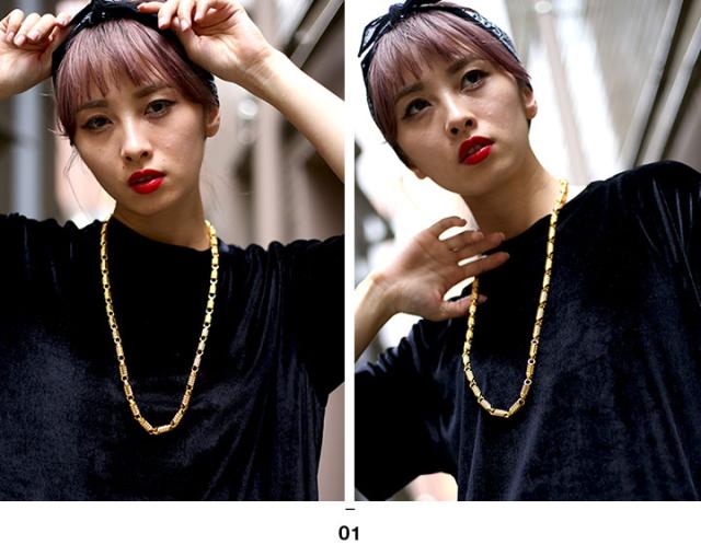 ゴールド✭ネックレス ACEFLAG ネックレス メンズ レディース 春夏秋冬用 ゴールド