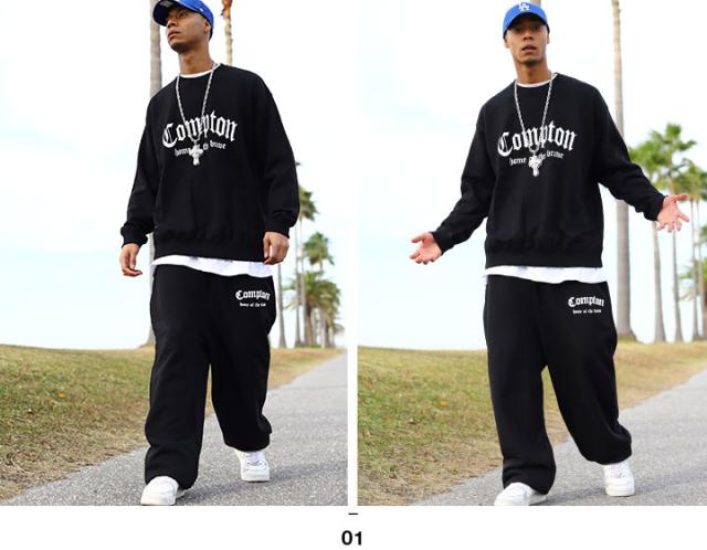 ACEFLAG 上下セット 長袖 ブランド メンズ 春秋冬用 黒/白 大きい