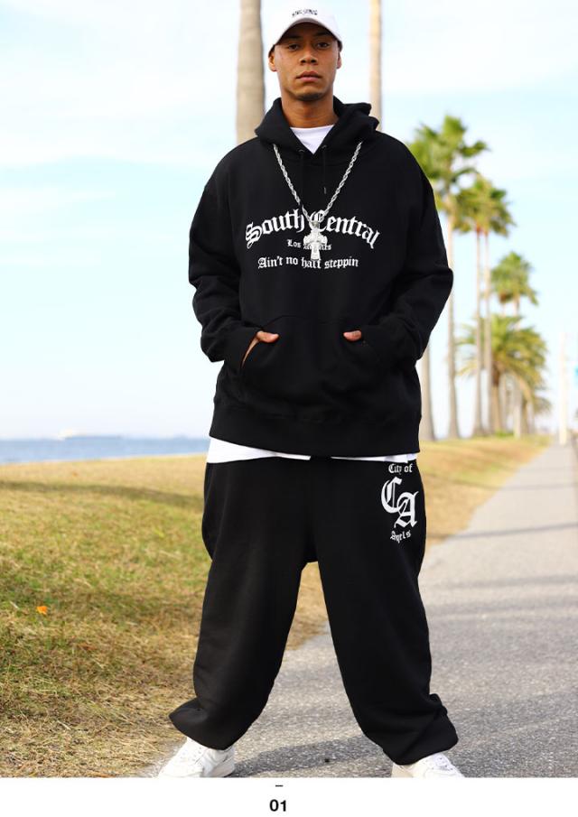 ACEFLAG 上下セット 長袖 ブランド メンズ 春秋冬用 黒/グレー 大きい