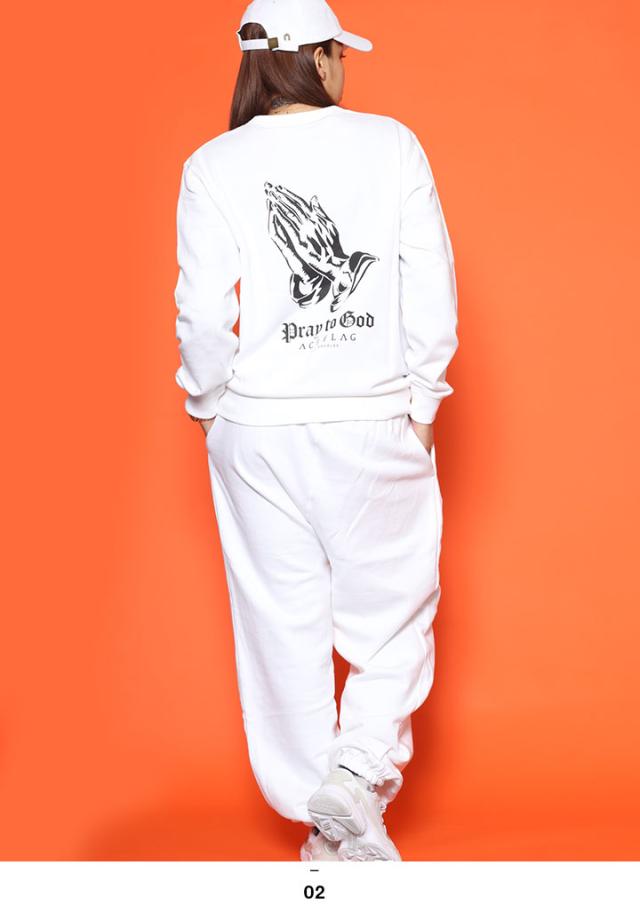 ACEFLAG 上下セット 長袖 ブランド レディース 大きいサイズ エース